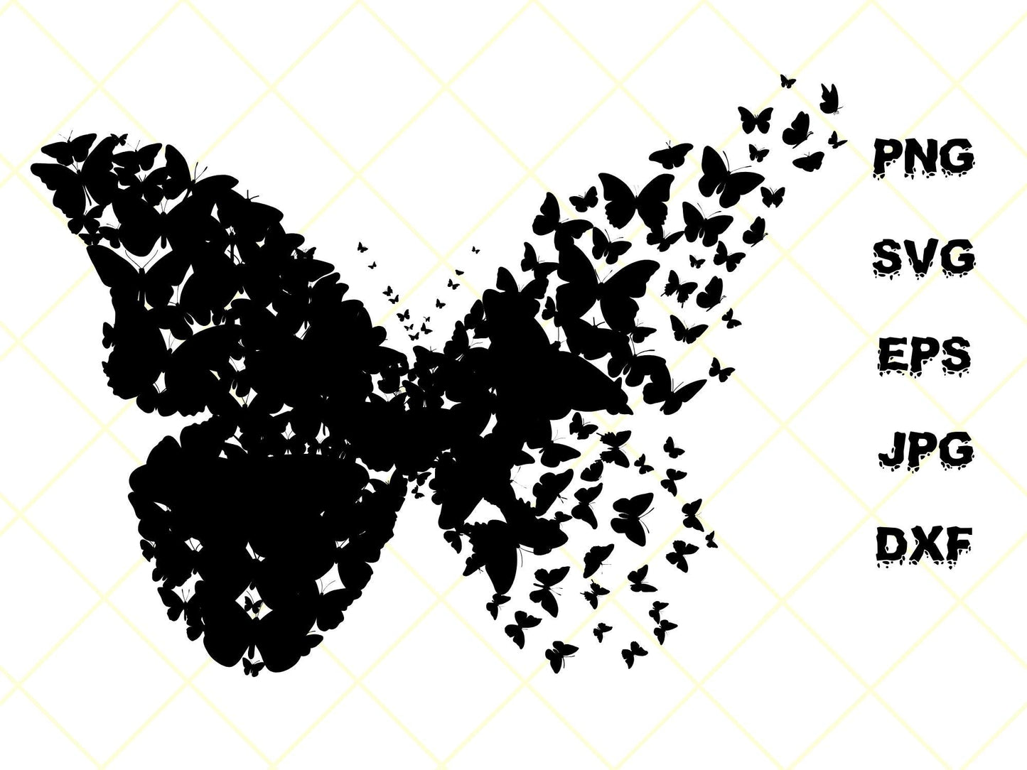 Butterfly SVG Bundle - Butterfly PNG Bundle - Butterfly Clipart - Butterfly SVG Cut Files for Cricut, Butterfly Silhouette, Butterfly Vector