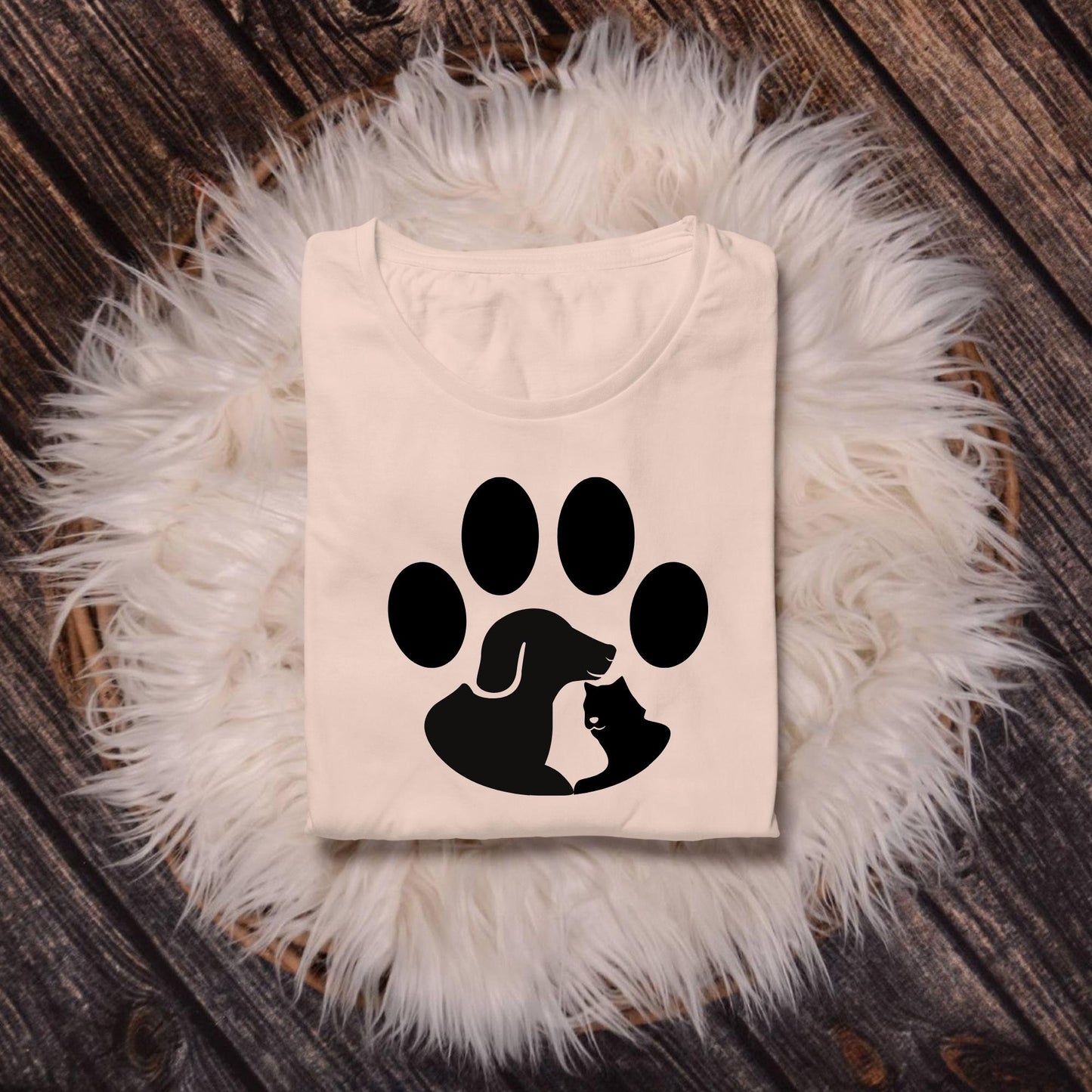 Dog and Cat silhouette SVG, dog cat outline png, dog and cat clipart, pet png, dog cat love friends svg, dog cat cricut silhouette cut file