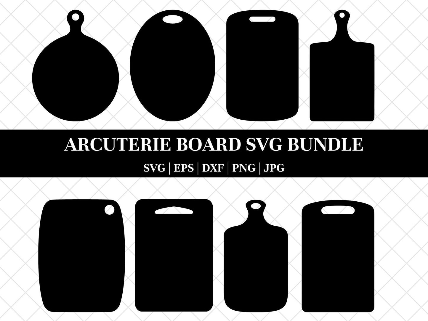 Cutting Board Svg Png Eps Jpg Dxf File Download