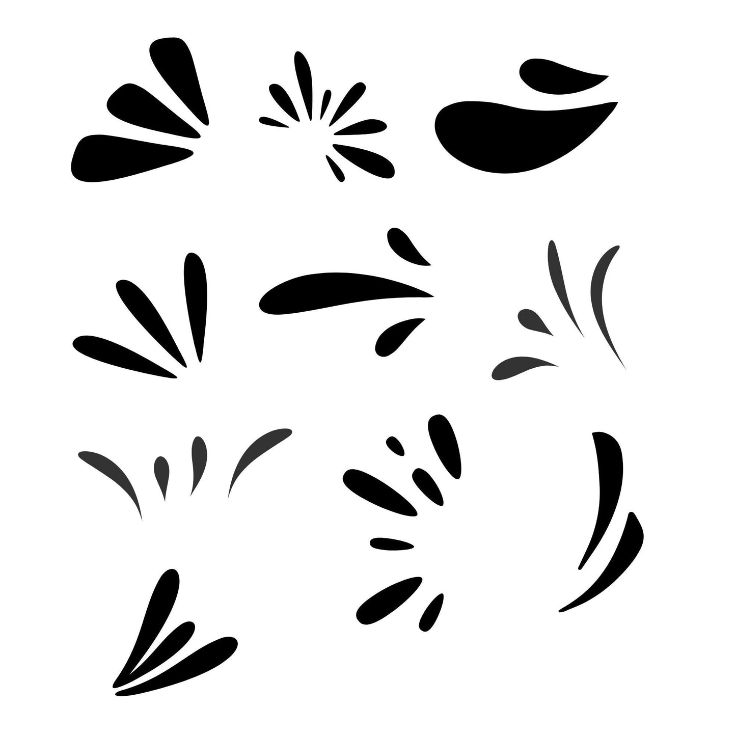 Design Element svg Bundle, Accent svg, Flourish svg, Ornaments svg, Doodle svg, svg Files for Cricut and SIlhouette