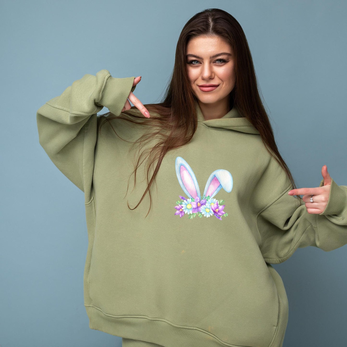 Easter bunny ears svg bundle, Rabbit ears svg, Cricut and silhouette png