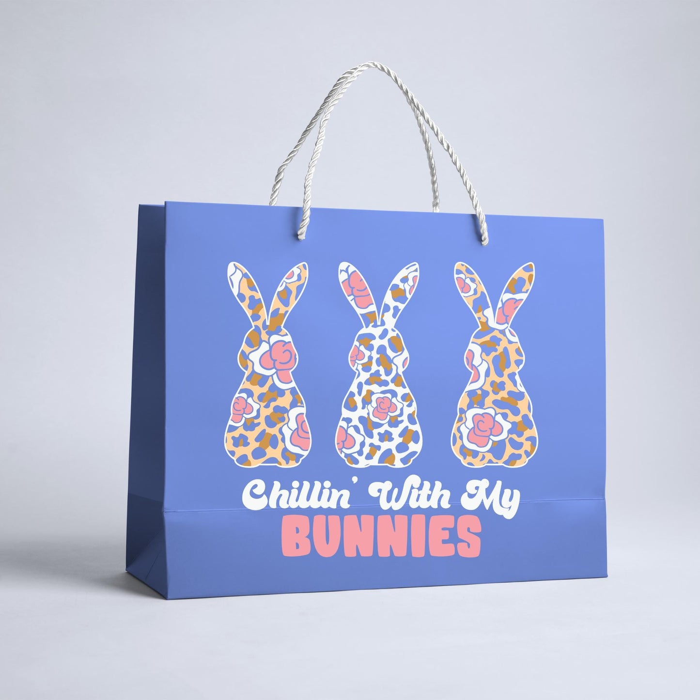 Easter Svg, Easter Bunny Svg, Bunny SVG, Chillin with my bunnies svg, Cute bunny svg, Teacher svg, Cut Files, Cricut, Silhouette Cut File