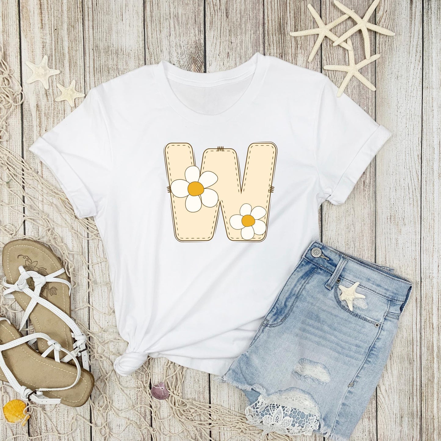 Daisy Alphabet Letter SVG Bundle, Floral Capital Alphabet svg files, Daisy Flower Bouquet PNG, Floral Alphabet Cut Files Digital Download