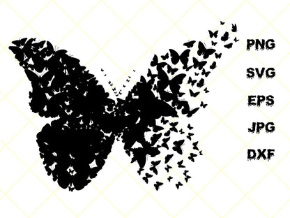 Butterfly SVG Bundle - Butterfly PNG Bundle - Butterfly Clipart - Butterfly SVG Cut Files for Cricut, Butterfly Silhouette, Butterfly Vector