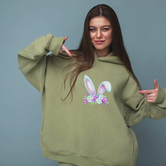 Easter bunny ears svg bundle, Rabbit ears svg, Cricut and silhouette png
